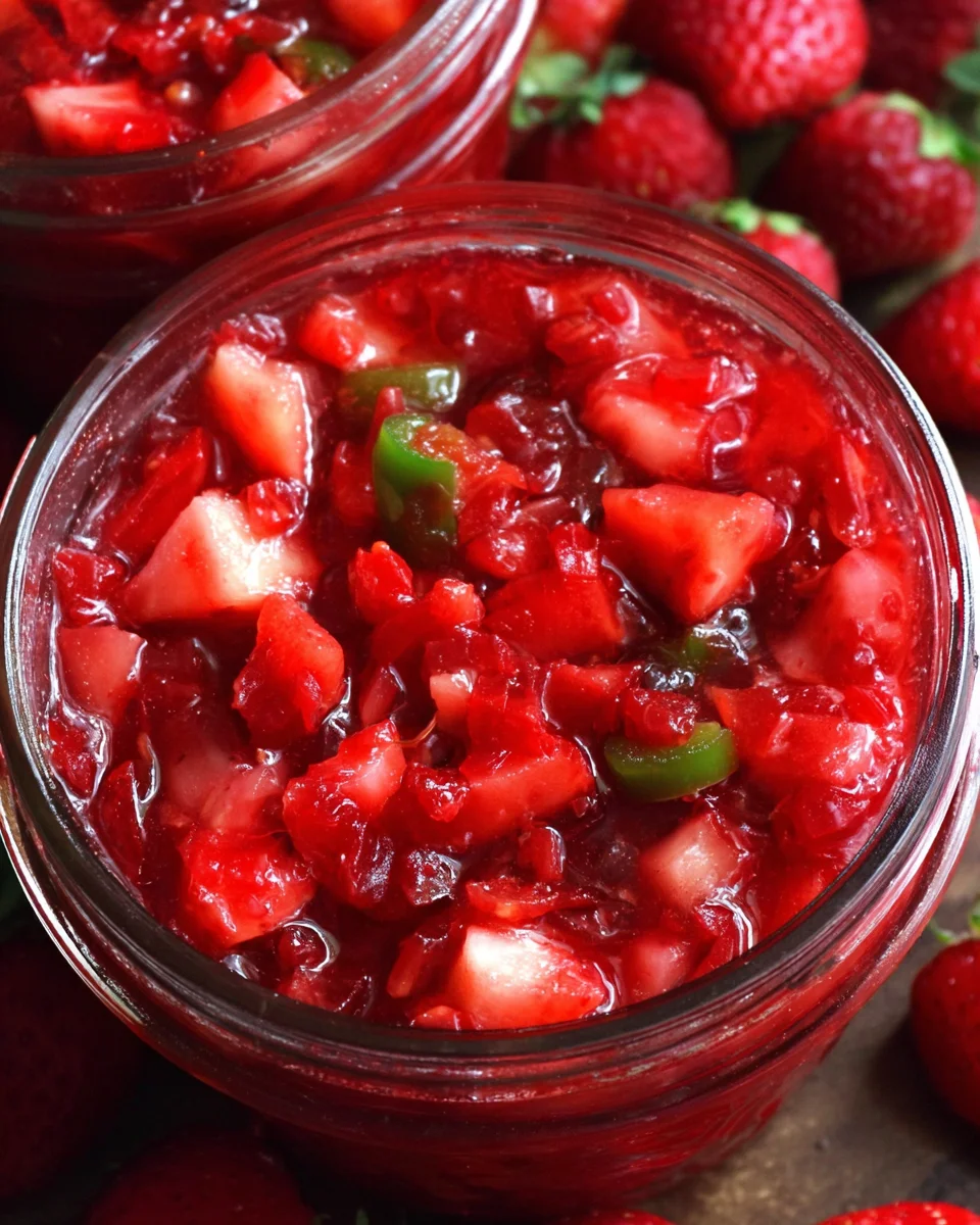 Whip Up Sweet & Spicy Strawberry Jalapeno Jam in 35 Mins